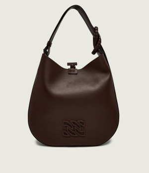 Casadei Skórzane hobo + saszetka Vandome