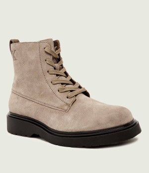 Calvin Klein Buty wysokie COMBAT | zamsz