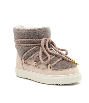 INUIKII Śniegowce Curly | shearling | zamsz | wełna