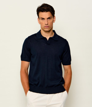 BOSS BLACK Wełniane polo H-Lantoni | Regular Fit