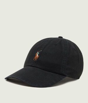 POLO RALPH LAUREN Bejsbolówka | z dodatkiem skóry