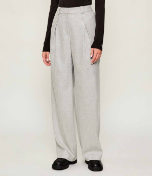 BOSS ORANGE Spodnie C_Taflong | Relaxed fit | z dodatkiem wełny