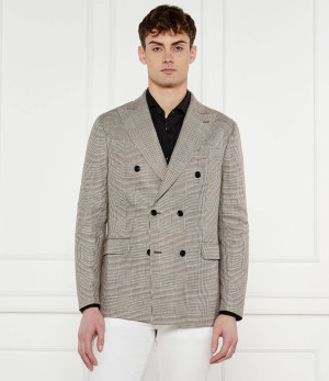 Oscar Jacobson Marynarka Farris | Regular Fit | z dodatkiem lnu