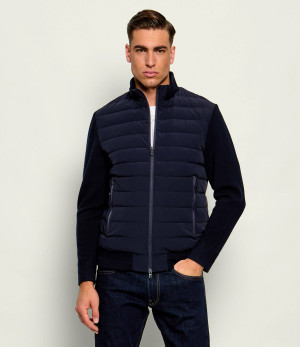 Emporio Armani Puchowa kurtka | Regular Fit | z dodatkiem wełny