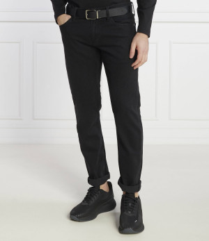 Calvin Klein Jeansy WASHED BLACK | Slim Fit