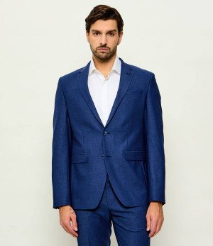 Hechter Paris Marynarka | Slim Fit | z dodatkiem wełny