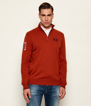 La Martina Wełniany sweter | Regular Fit