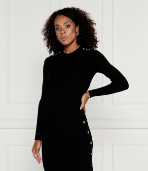 Pinko Wełniany sweter | Regular Fit