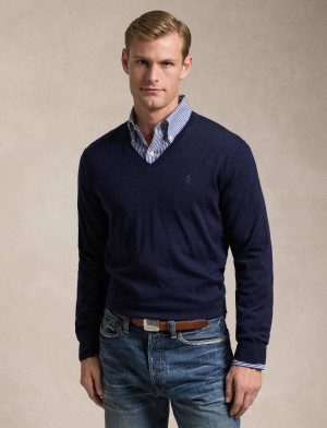 POLO RALPH LAUREN Wełniany sweter | Regular Fit