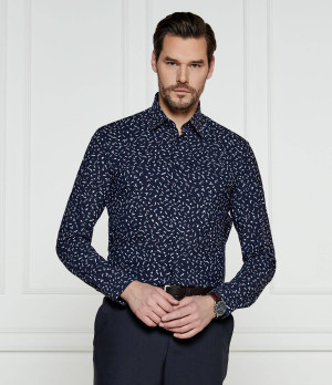 BOSS BLACK Koszula P-ROAN-kent-C1-233 | Slim Fit | stretch