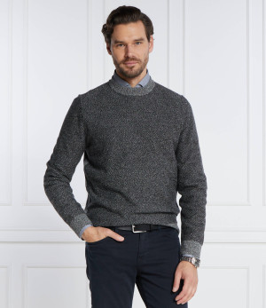 BOSS BLACK Wełniany sweter Marameo | Regular Fit