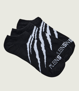 Plein Sport Skarpety/stopki 3 pack Scratch