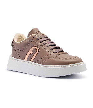 Furla Skórzane sneakersy Furla Sport