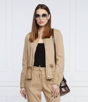 Marc Cain Lniany żakiet | Regular Fit