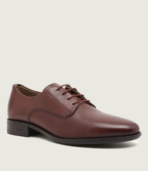 BOSS BLACK Skórzane derby Colby Derb lt N