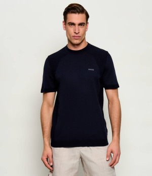 BOSS GREEN Sweter KN_Momentum-Lite TS | Regular Fit