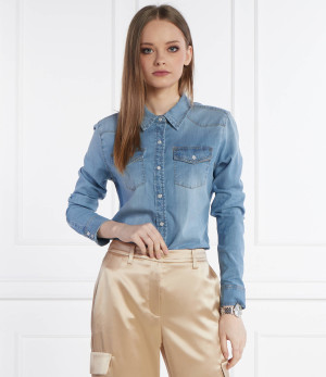 GUESS Jeansowa koszula | Slim Fit