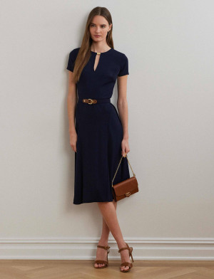 LAUREN RALPH LAUREN Satynowa sukienka
