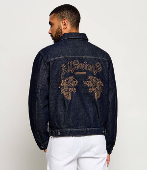 AllSaints Jeansowa kurtka Union Tigers | Regular Fit