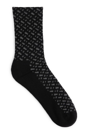 BOSS BLACK Skarpety QS Rib Monogram CC