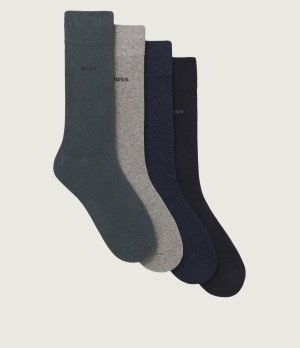 BOSS BLACK Skarpety 4-pack RS GiftSet Uni CC