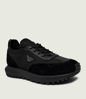 Emporio Armani Sneakersy | zamsz