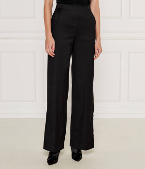 Pinko Wełniane spodnie PETRARCA | flare fit