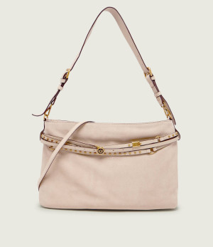 Pinko Torebka na ramię BELT BAG | zamsz
