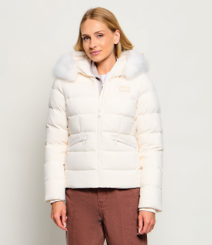 Tommy Jeans Puchowa kurtka | Slim Fit | shearling