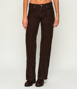 Joop! Spodnie Chrisi | Straight fit | sztruks