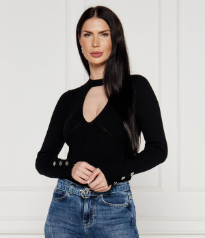 Pinko Wełniany sweter | Regular Fit