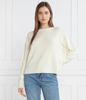 Liu Jo Wełniany sweter | Regular Fit