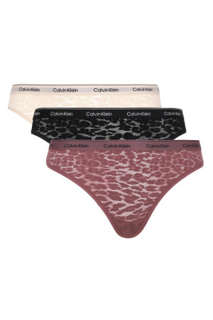 Calvin Klein Underwear Koronkowe figi 3-pack