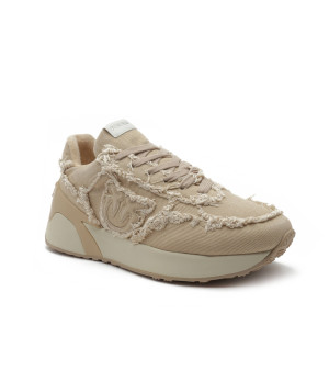 Pinko Sneakersy Paulette | z dodatkiem skóry