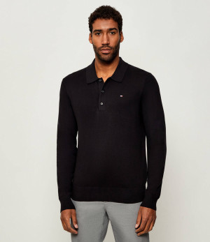 Tommy Hilfiger Polo | Regular Fit | z dodatkiem kaszmiru