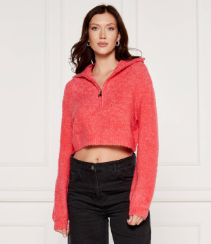 Patrizia Pepe Sweter | Cropped Fit | z dodatkiem wełny