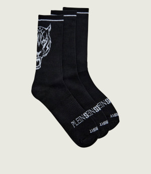 Plein Sport Skarpety 3-pack Tiger
