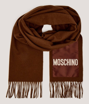Moschino Wełniany szal