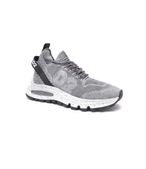 Dsquared2 Sneakersy RUNDS2 | z dodatkiem skóry