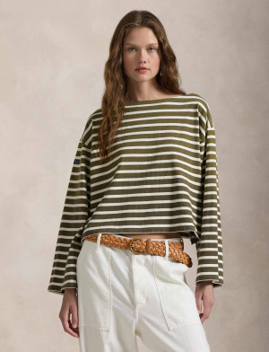 POLO RALPH LAUREN Bluzka MARINER | Oversize fit