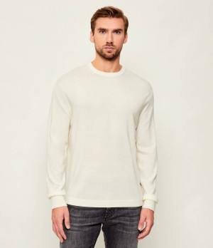 Calvin Klein Wełniany sweter | Regular Fit