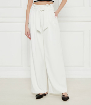 Marc Cain Spodnie z paskiem WICHITA | flare fit