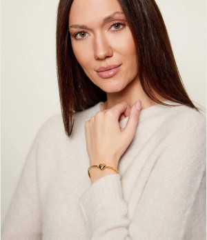 Coach Bransoletka Heart Cuff
