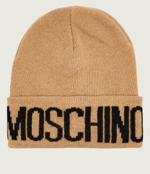 Moschino Czapka | z dodatkiem wełny i kaszmiru