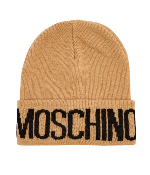 Moschino Czapka | z dodatkiem wełny i kaszmiru