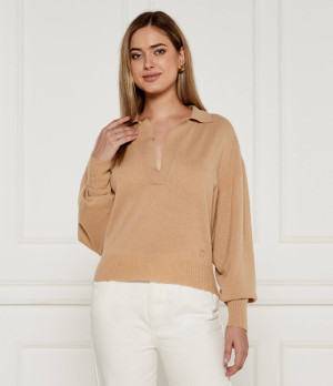 Pinko Wełniany sweter EVANESCENTE | Regular Fit | z dodatkiem kaszmiru