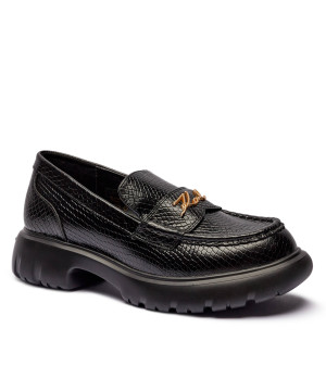 Karl Lagerfeld Skórzane loafersy