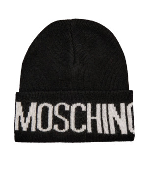 Moschino Czapka | z dodatkiem wełny i kaszmiru