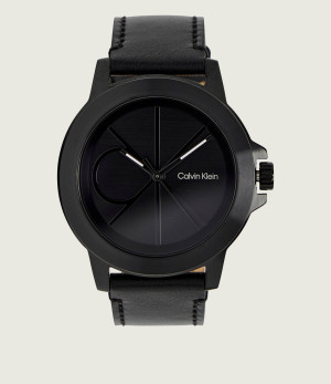 Calvin Klein Zegarek CK Reset 25200525 | z dodatkiem skóry