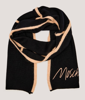 Moschino Wełniany szal